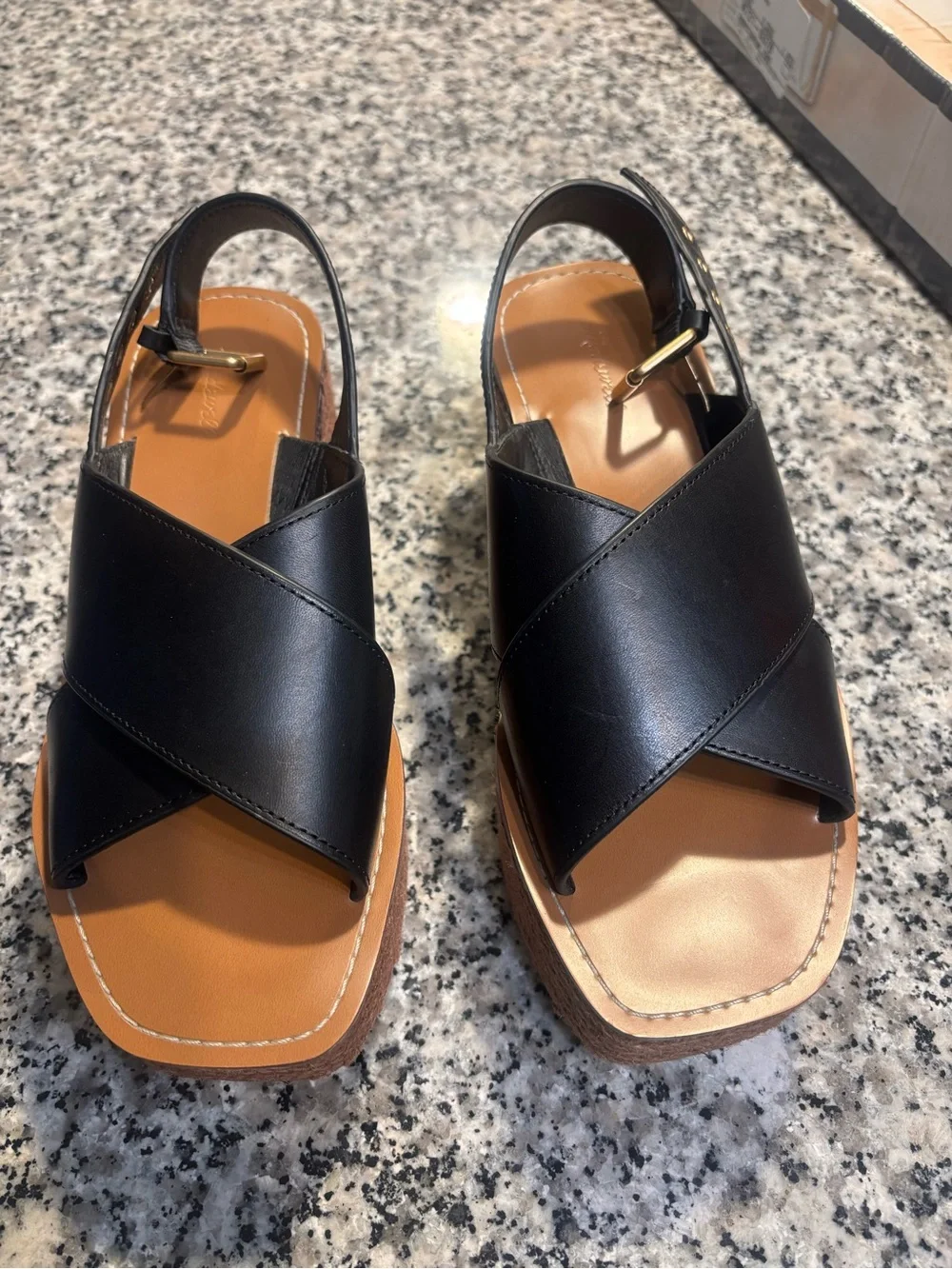 Madewell Amee Wedge Sandal size 8